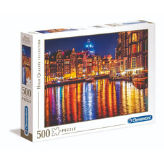Clementoni Puzzle High Quality Collection Amsterdam 500 Pieces