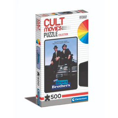 Clementoni Puzzle The Blues Brothers-Cult Movie 500-pieces