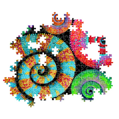 Clementoni Puzzle Tails Colorboom 500pcs