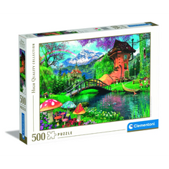 Clementoni Puzzle High Quality Collection Old Shoe House 500-pieces