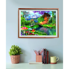 Clementoni Puzzle High Quality Collection Old Shoe House 500-pieces