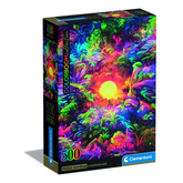 Clementoni Puzzle Psychedelic Colorboom 500-pieces