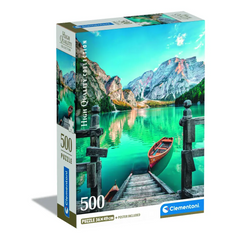 Clementoni Puzzle HQC Braise Lake+Poster 500pcs