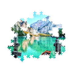 Clementoni Puzzle HQC Braise Lake+Poster 500pcs