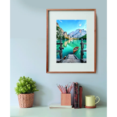 Clementoni Puzzle HQC Braise Lake+Poster 500pcs