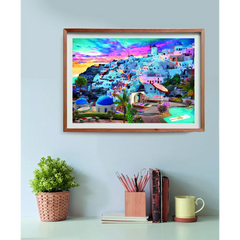 Clementoni Puzzle High Quality Collection Greece View with Poster 500-pieces