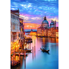 Clementoni Puzzle HQC Venice & Poster 500-pieces