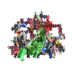 Clementoni Puzzle HQC Marvel+Poster 500pcs