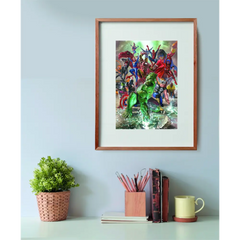 Clementoni Puzzle HQC Marvel+Poster 500pcs