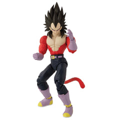Dragonball Stars Super Saiyan 4 Vegeta Action Figures  6.5 - Inches