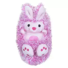 Curlimals Golden Bear Bunny Pink