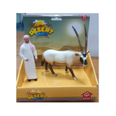 Mojo Animal Desert Oryx And Arab Set
