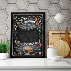 Clementoni Puzzle Blackboard Coffee 1000-pieces