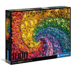 Clementoni Puzzle Whirl Colorboom 1000-pieces