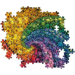 Clementoni Puzzle Whirl Colorboom 1000-pieces