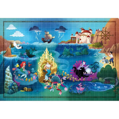 Clementoni Puzzle Little Mermaid Map 100-pieces