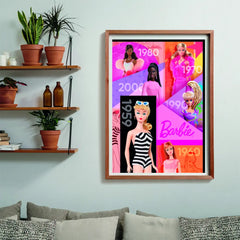 Clementoni Puzzle Barbie and Poster 1000 Pcs