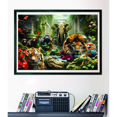 Clementoni Puzzle HQC Mystic Jungle 1000-pieces