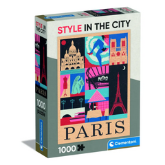 Clementoni Puzzle Style in the City Paris 1000-pieces