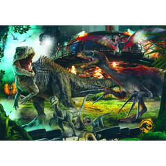 Clementoni Puzzle HQC Jurassic+Poster 1000pcs