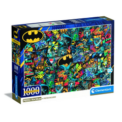 Clementoni Puzzle Impossible Batman 1000-pieces