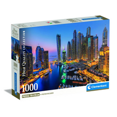 Clementoni Puzzle HQC Dubai Marina+Poster 1000pcs