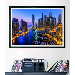 Clementoni Puzzle HQC Dubai Marina+Poster 1000pcs
