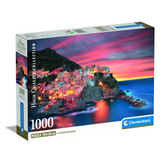Clementoni Puzzle HQC Manarola+Poster 1000pcs