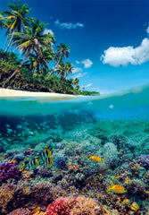 Clementoni 1000 Pcs Puzzle Summer Paradise + Poster