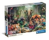 Clementoni 1000 Pcs Puzzle Mystic Jungle + Poster