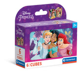 Clementoni 6-pieces Puzzle Cubes Disney Princess