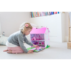 Plum Hove Wooden Dolls House