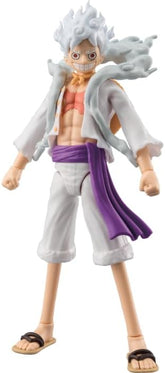 Anime Heroes One Piece Monkey D. Luffy Gear 5 Action Figure - Official Anime Collectible Toy