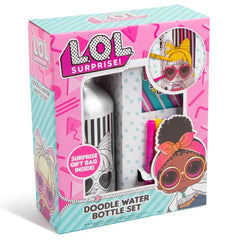 LOL Surprise Doddle Water Bottle with Color Set