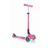 Globber Primo Foldable Lights Deep Pink