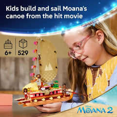 Lego Moana2 Adventure Canoe 43270