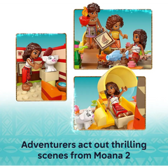 Lego Moana2 Adventure Canoe 43270