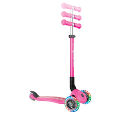 Globber Primo Foldable Lights Fantasy Pink