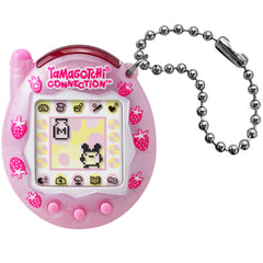 Tamagotchi Connection Strawberry Pearl Milk Battery Operated