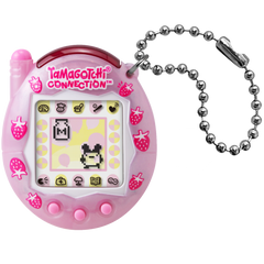 Tamagotchi Connection Strawberry Pearl Milk Battery Operated