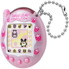 Tamagotchi Connection Strawberry Pearl Milk Battery Operated