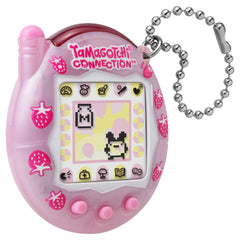 Tamagotchi Connection Strawberry Pearl Milk Battery Operated