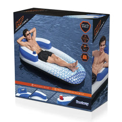 Bestway Hydro-Force Indigo Wave Lounge 191x107cm