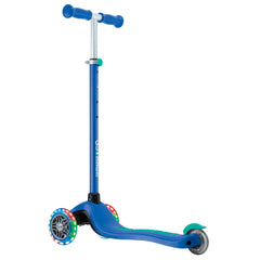 Globber Primo Foldable Lights Blue