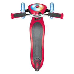 Globber Elite Prime Lights Scooter - New Red