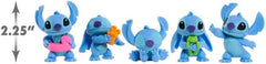 Disney Stitch 5 Pack Collectible Mini Figure Set Toys for Kids & Collectors