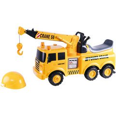 Playgo Junior Builder Crane Ride On Battery Operated
