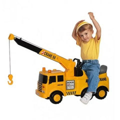 Playgo Junior Builder Crane Ride On Battery Operated