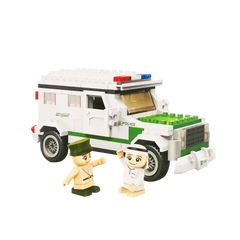 Banbao Arabic Police Car 230-pieces UAE