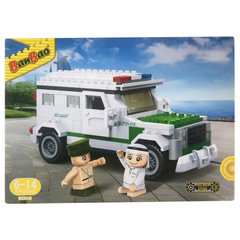 Banbao Arabic Police Car 230pcs UAE